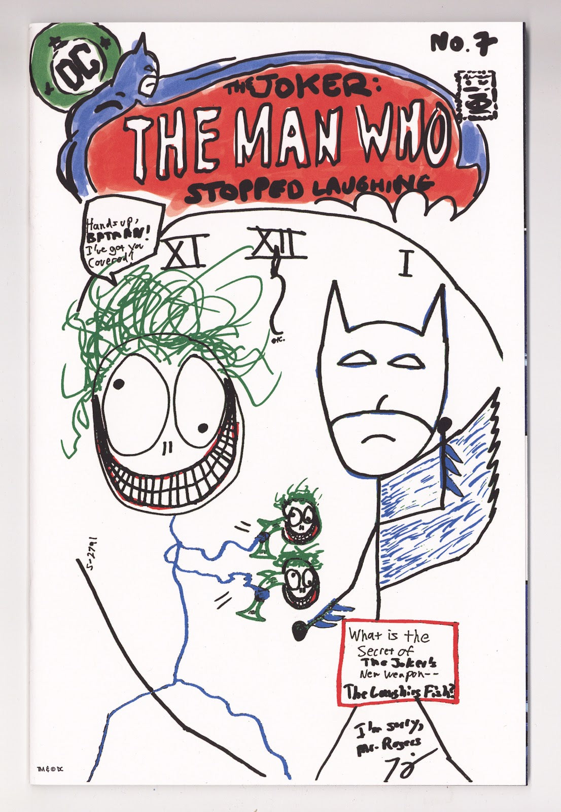 The Joker: The Man Who Stopped Laughing 7 High Grade (2023) King April Fools' Variant 