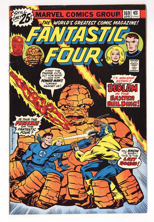 Fantastic Four Vol 1 169 Low Grade (1976)