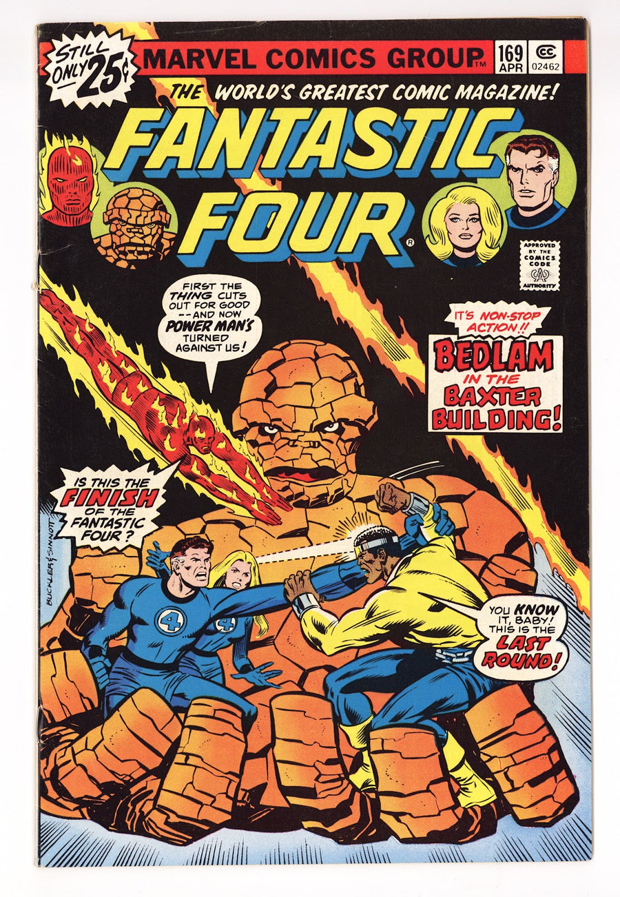 Fantastic Four Vol 1 169 Low Grade (1976) 