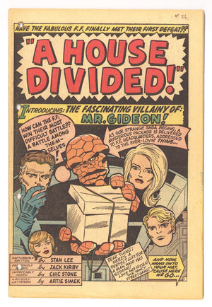 Fantastic Four Vol 1 34 Coverless (1965)
