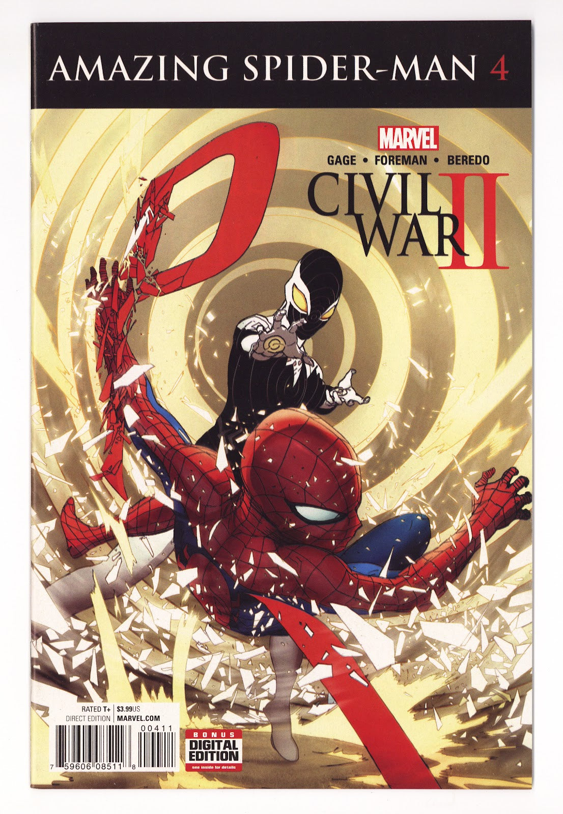Civil War II: Amazing Spider-Man 4 High Grade (2016) 