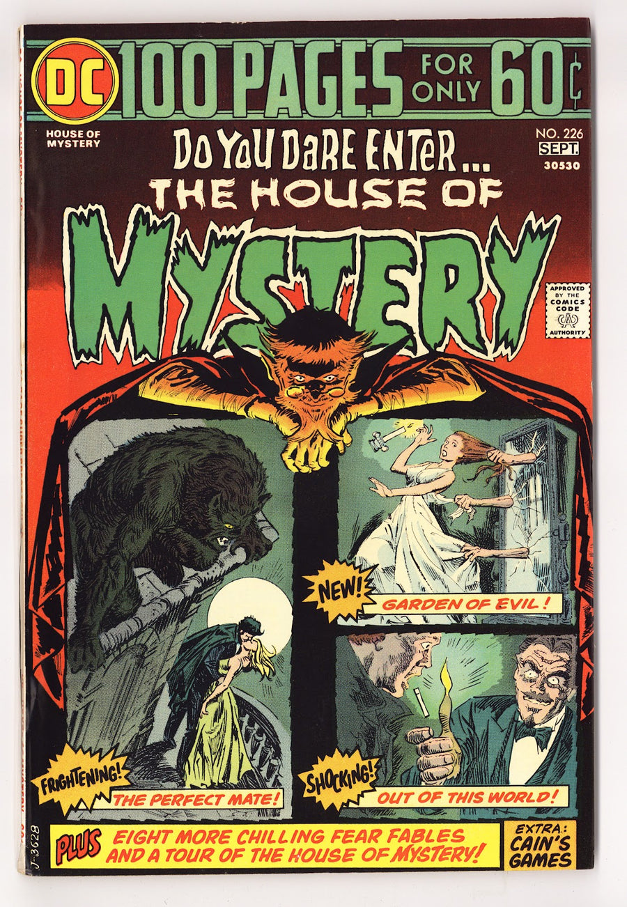 House of Mystery Vol 1 226  VF+ (8.5)   (1974)