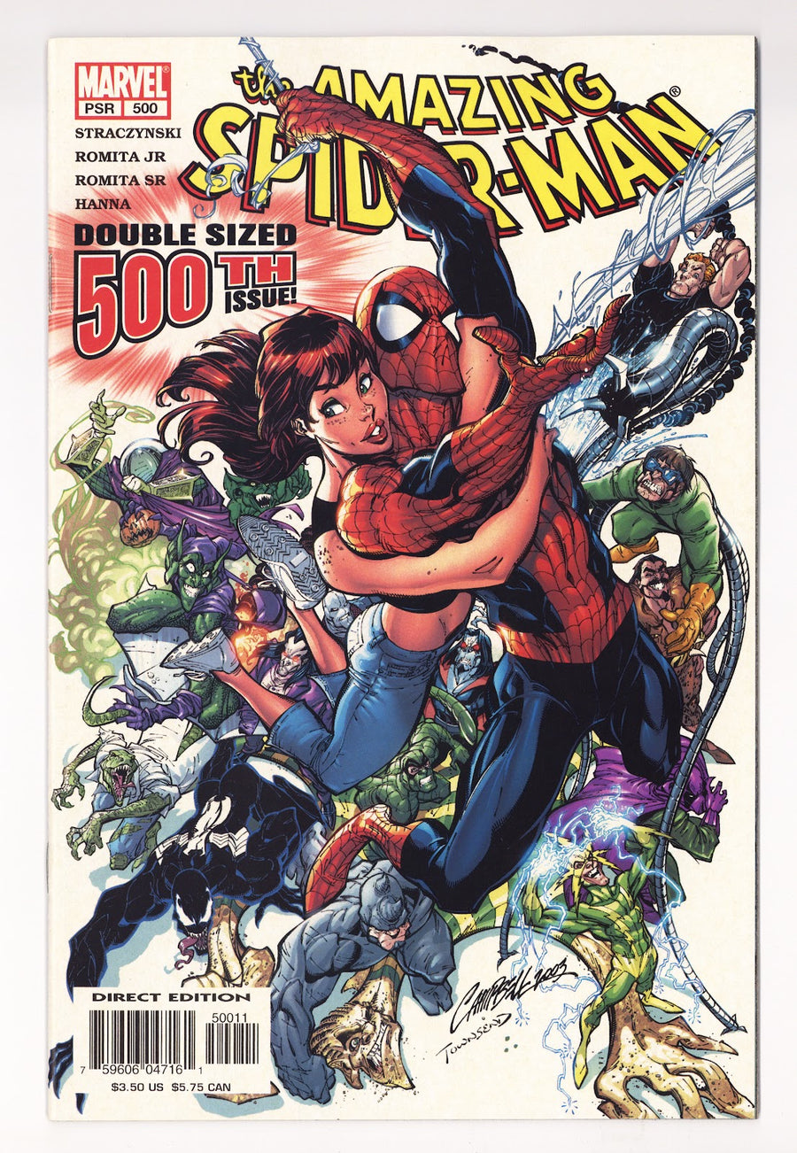 The Amazing Spider-Man Vol 2 500  VF (8.0)   (2003)