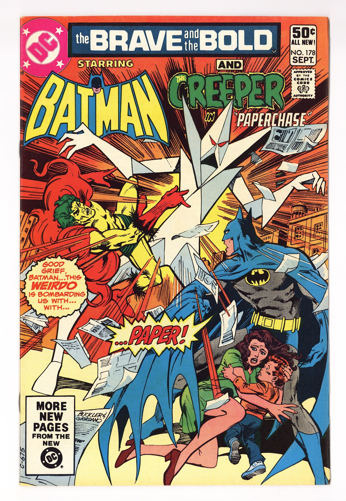 The Brave and the Bold Vol 1 178 Mid Grade (1981) Direct 