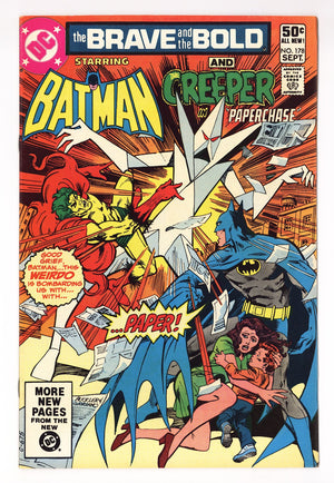 The Brave and the Bold Vol 1 178 Mid Grade (1981) Direct