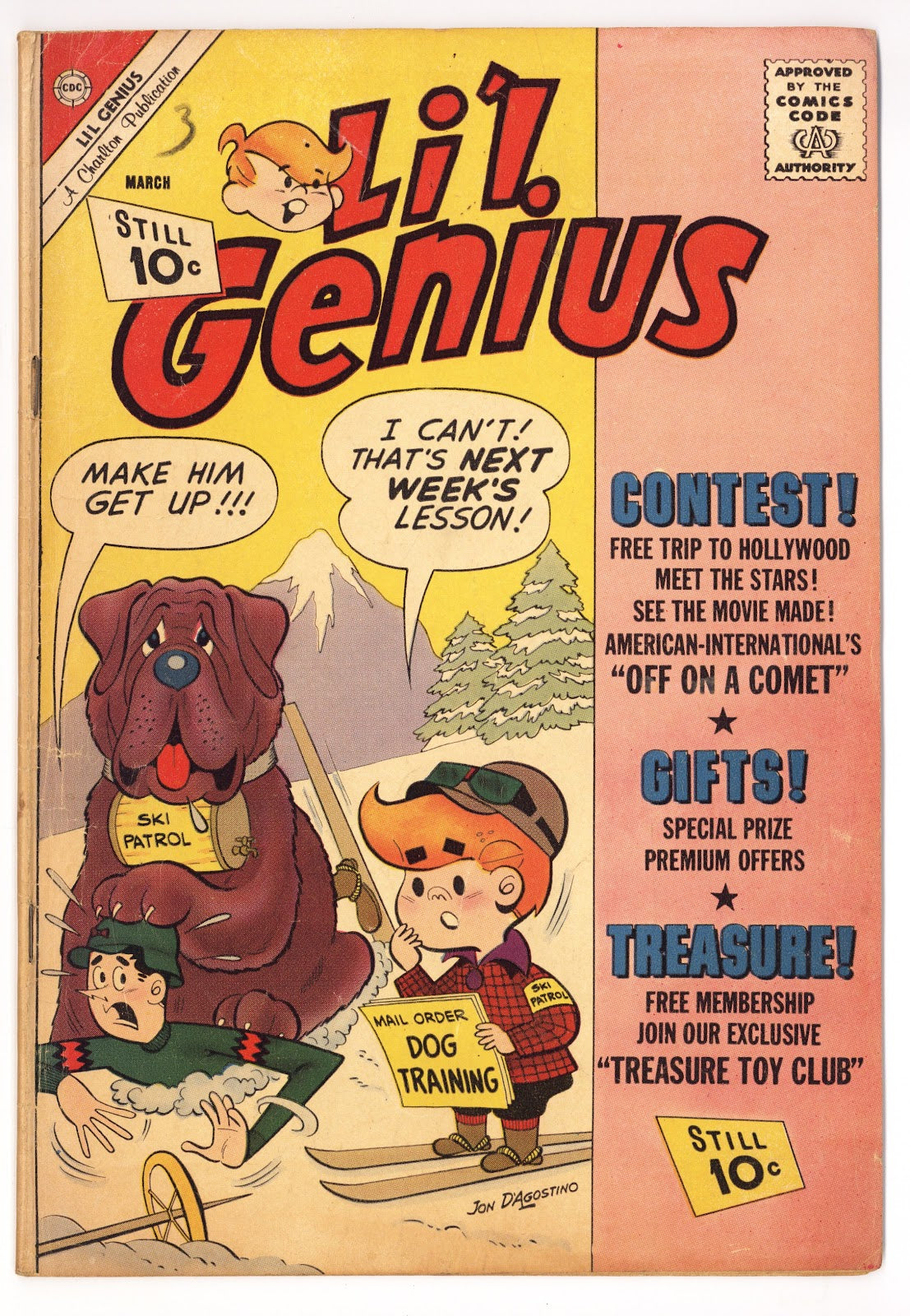 Li'l Genius 37 GD/VG (3.0) (1962) 