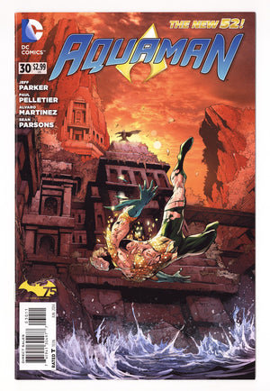 Aquaman Vol 7 30 High Grade (2014) Direct Sales