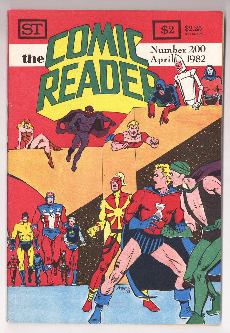 Comic Reader Vol 1 200  FN+ (6.5)   (1982)     