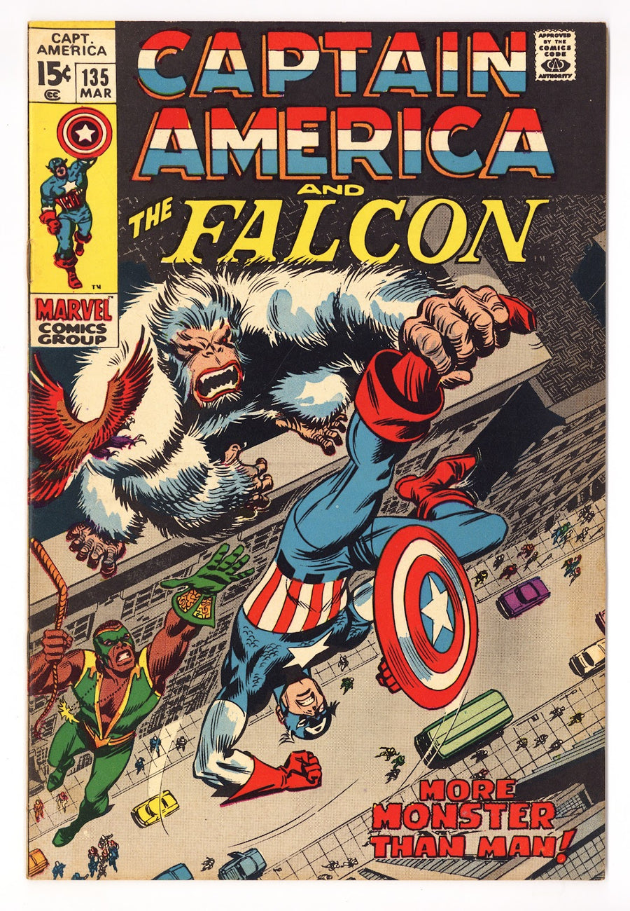 Captain America Vol 1 135 FN/VF (7.0) (1971) 