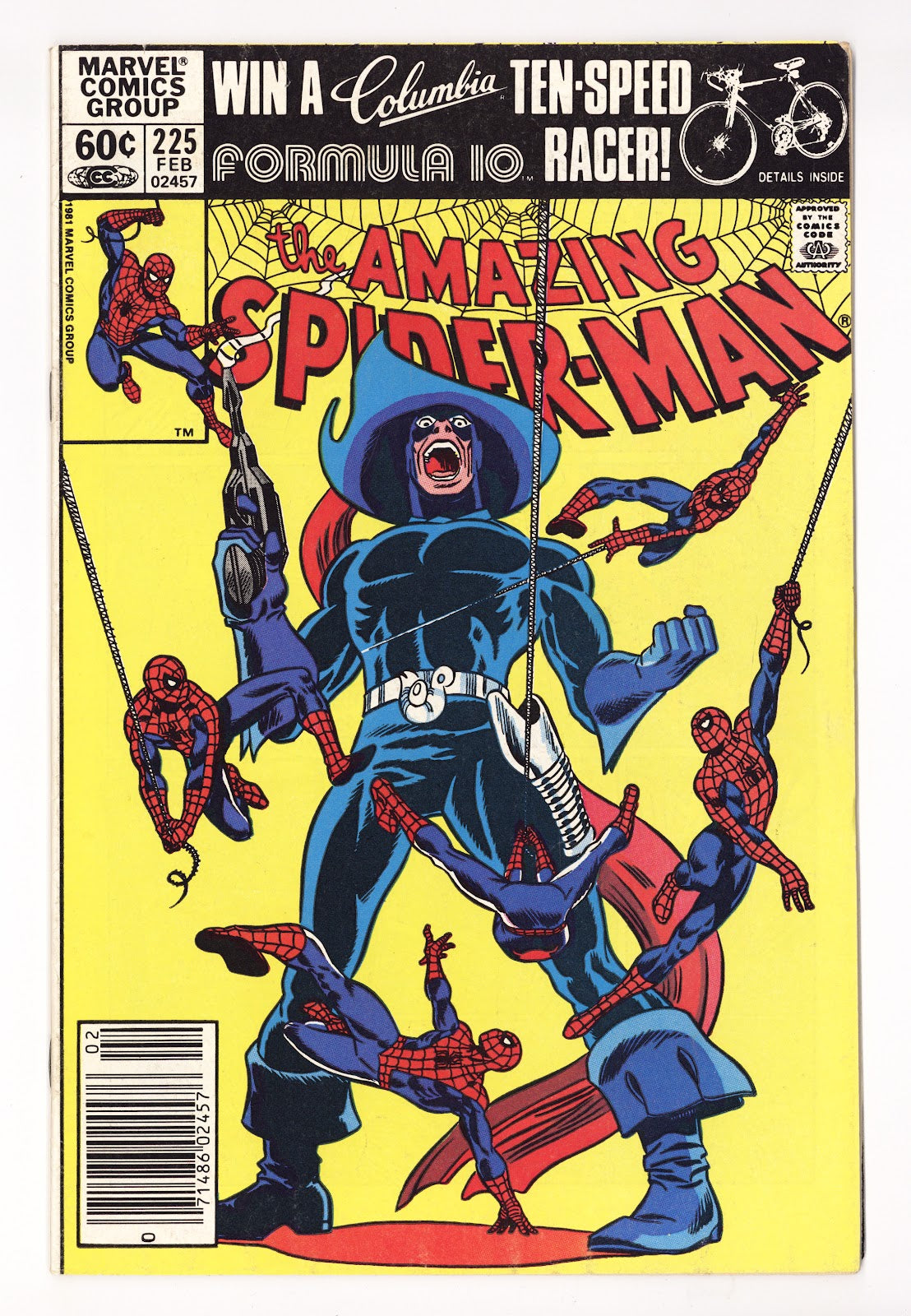 The Amazing Spider-Man Vol 1 225 Mid Grade (1982) Newsstand 