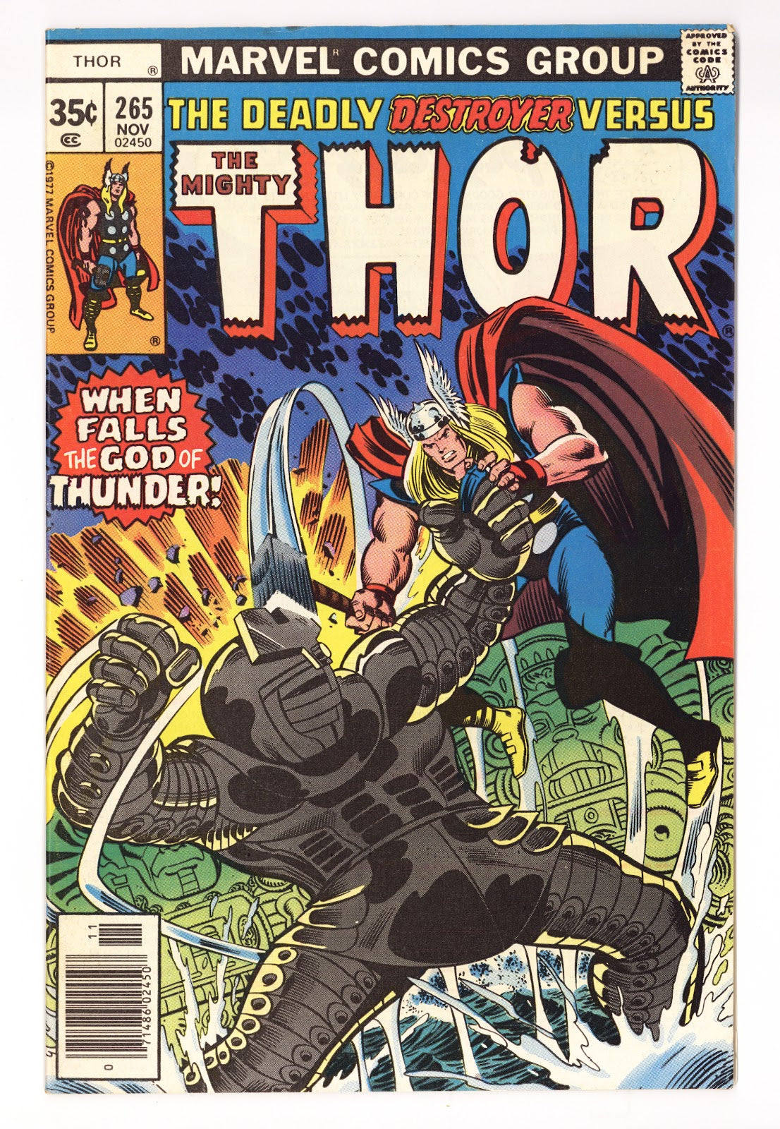 Thor Vol 1 265  Mid Grade   (1977)     