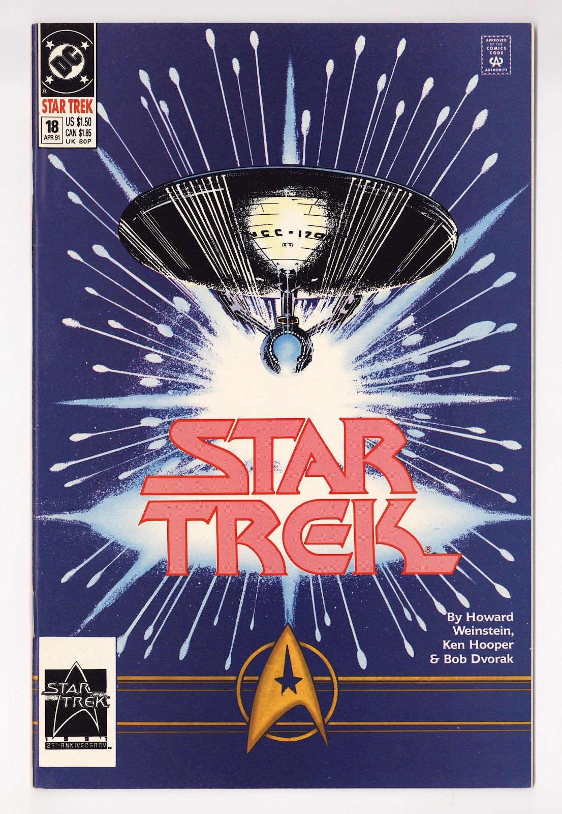Star Trek Vol 2 18  Mid Grade   (1991)