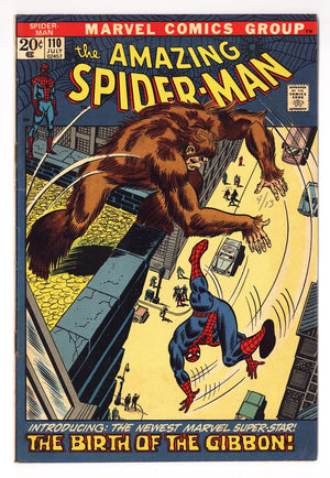 The Amazing Spider-Man Vol 1 110 FN- (5.5) (1972)