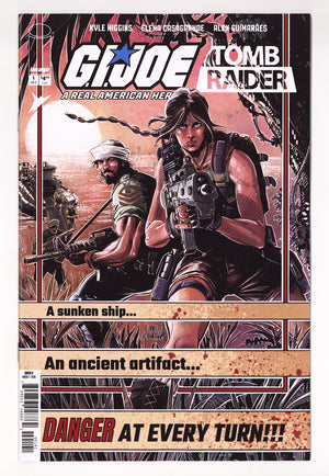 G.i. Joe a Real American Hero / Tomb Raider #1 NM (9.4) Joe Incentive Variant