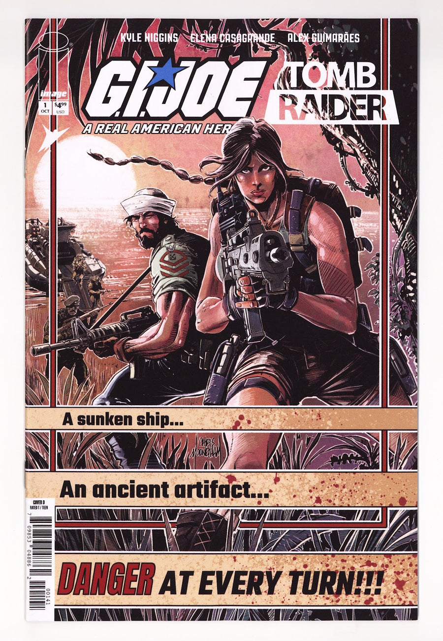 G.i. Joe a Real American Hero / Tomb Raider #1 NM (9.4) Joe Incentive Variant