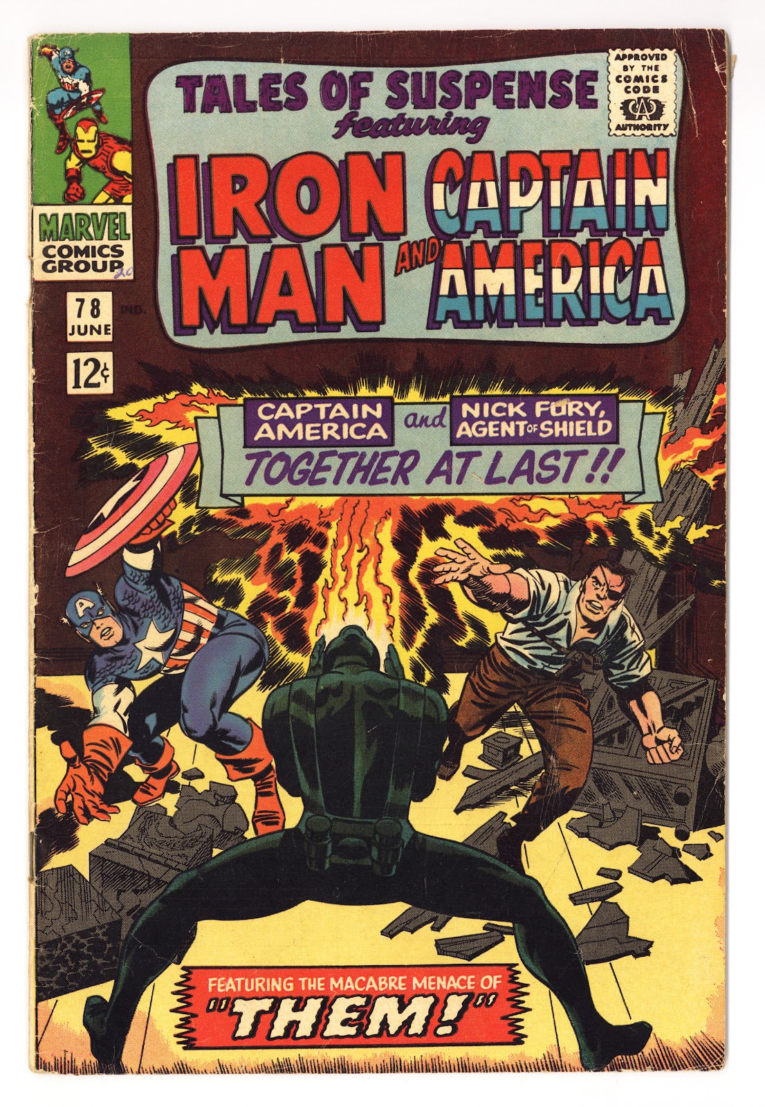 Tales of Suspense Vol 1 78  VG+ (4.5)   (1966)     
