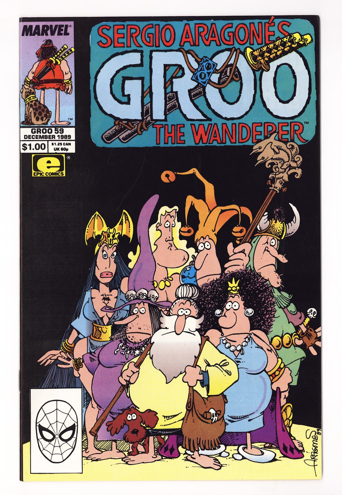 Sergio Aragones Groo the Wanderer 59 High Grade (1989) Direct 