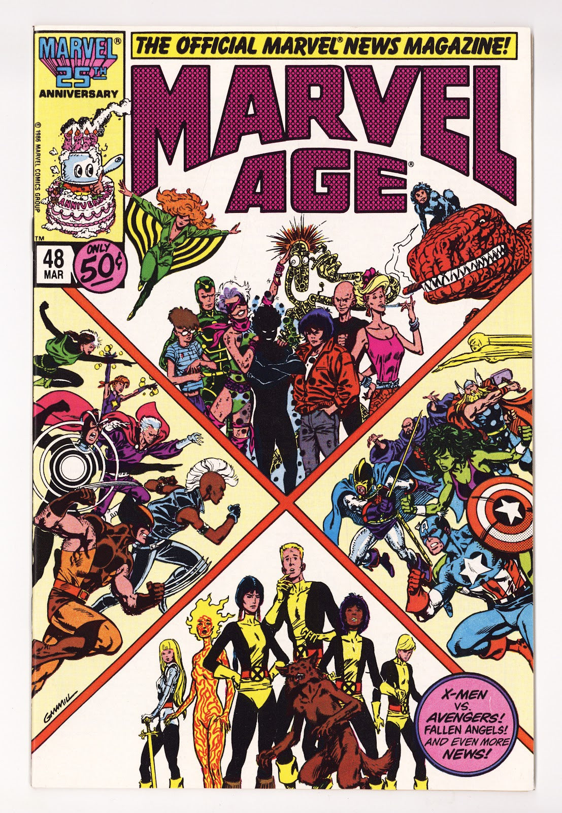 Marvel Age 48 Mid Grade (1987) 
