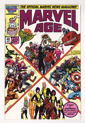 Marvel Age 48 Mid Grade (1987)