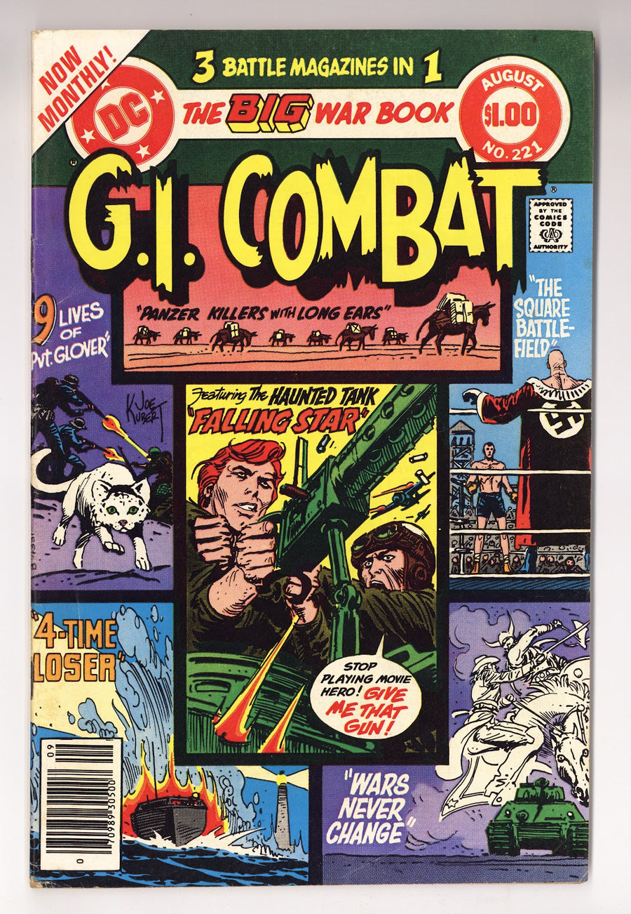 G.I. Combat Vol 1 221  Low Grade   (1980)
