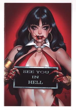 Vampirella Vol 7 1 (676) NM- (9.2) (2025) Trophy Virgin Exclusive Variant