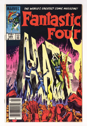 Fantastic Four Vol 1 280 Mid Grade (1985) Canadian Price Variant