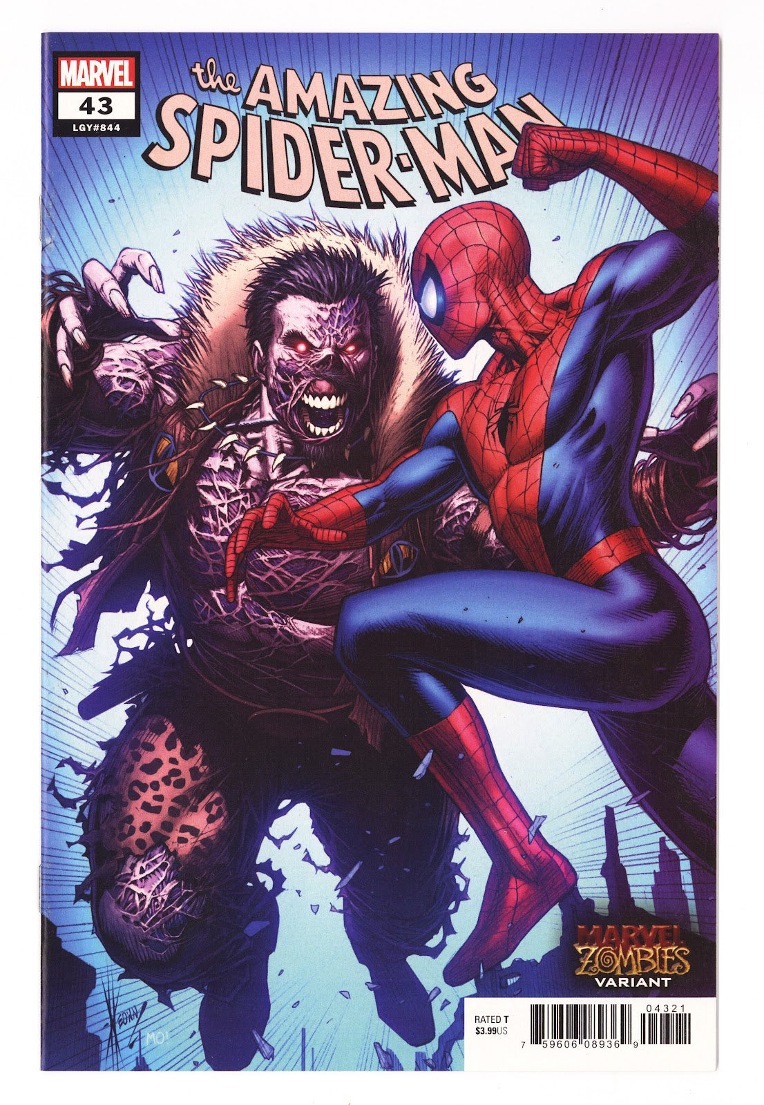 Amazing Spider-Man Vol 5 43 (844) High Grade (2020) Keown Variant 