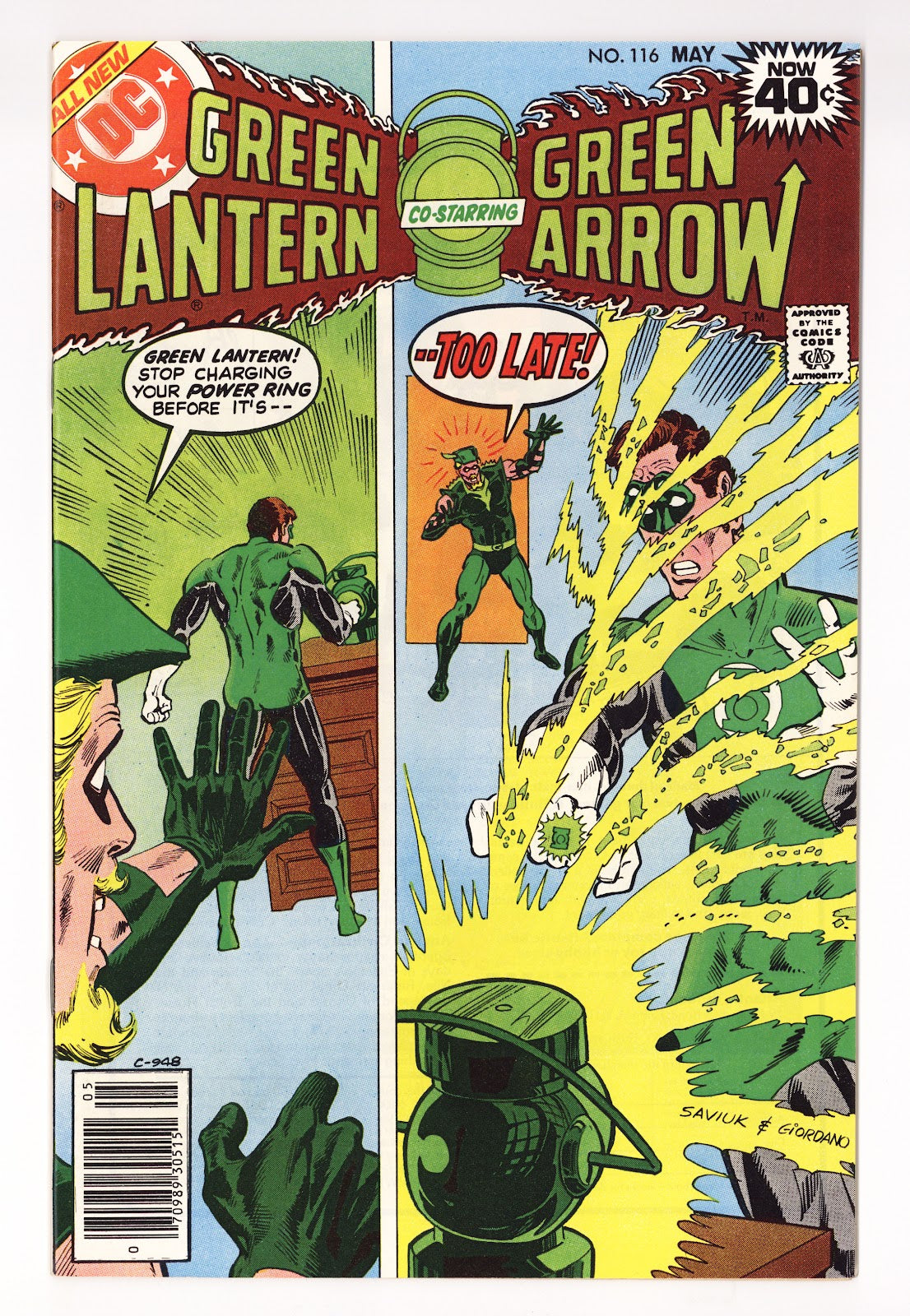 Green Lantern Vol 2 116 VF+ (8.5) (1979) 