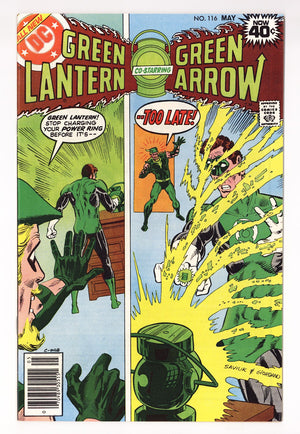Green Lantern Vol 2 116 VF+ (8.5) (1979)