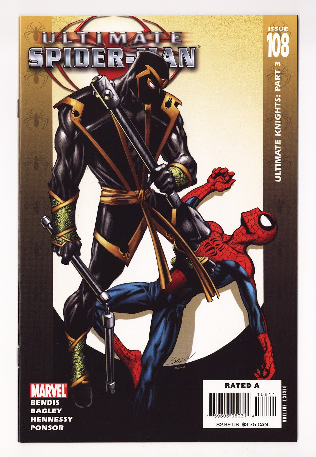 Ultimate Spider-Man Vol 1 108  High Grade   (2007)     