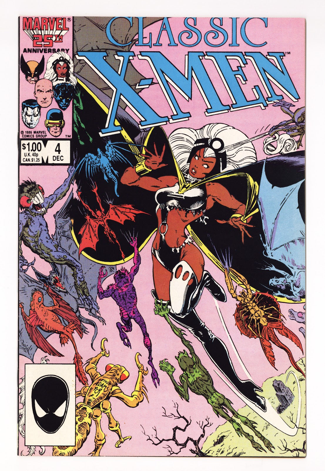 Classic X-Men 4 High Grade (1986) Direct 