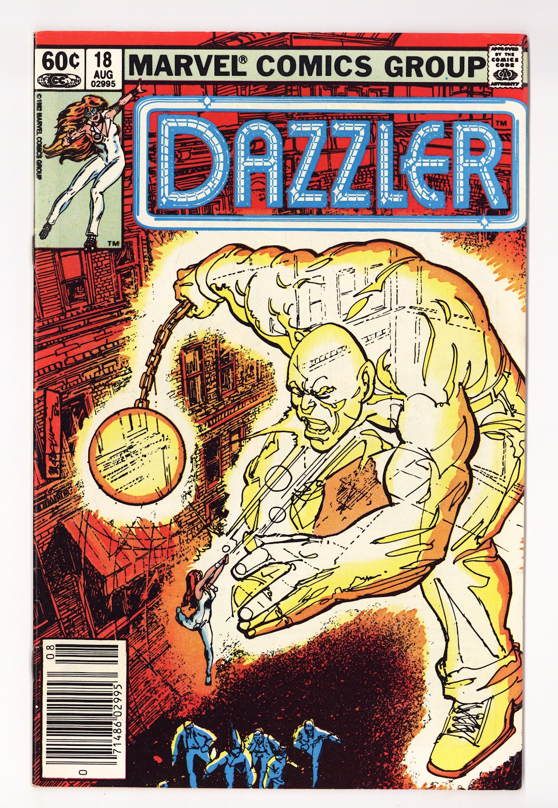 Dazzler Vol 1 18  Mid Grade   (1982)   Newsstand  