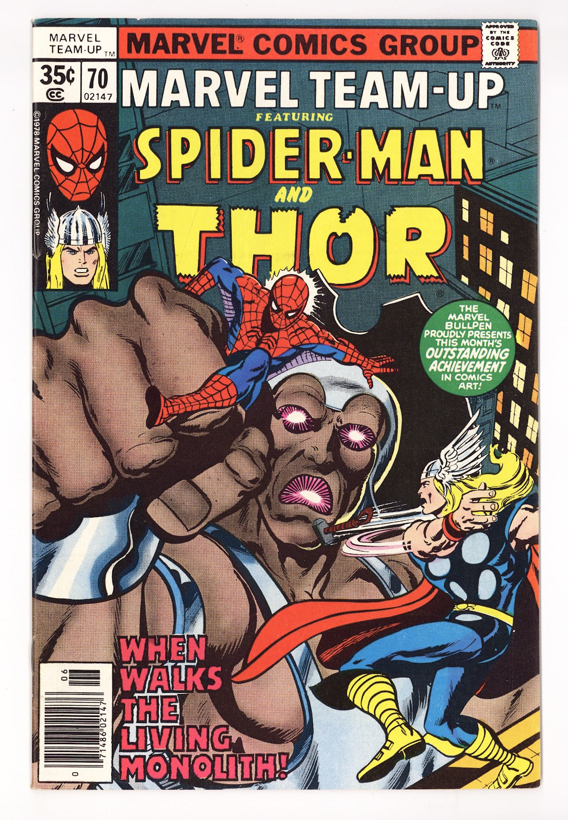 Marvel Team-Up Vol 1 70 Mid Grade (1978)  