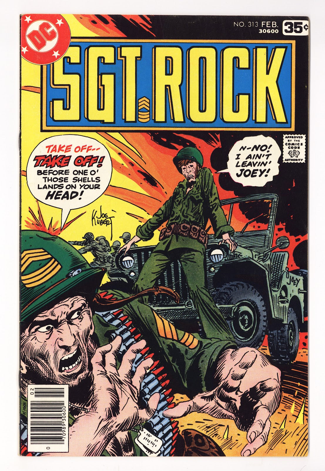 Sgt. Rock Vol 1 313  Mid Grade   (1978)     