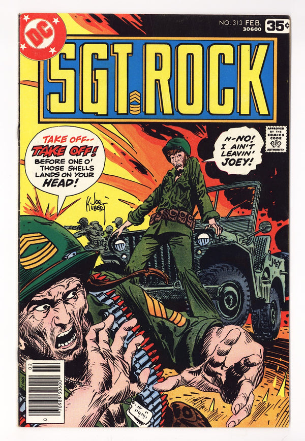 Sgt. Rock Vol 1 313  Mid Grade   (1978)