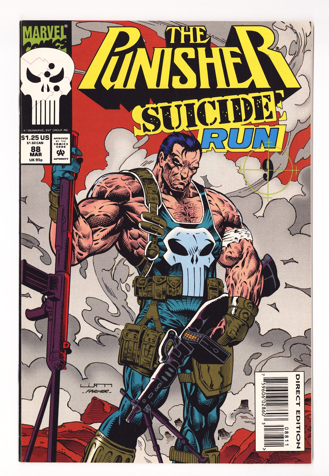 The Punisher Vol 2 88 High Grade (1994) Direct Edition 