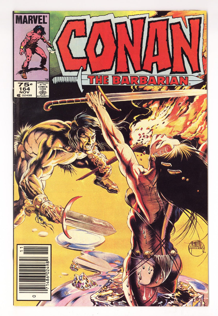 Conan the Barbarian Vol 1 164  Mid Grade   (1984)   Canadian Price Variant