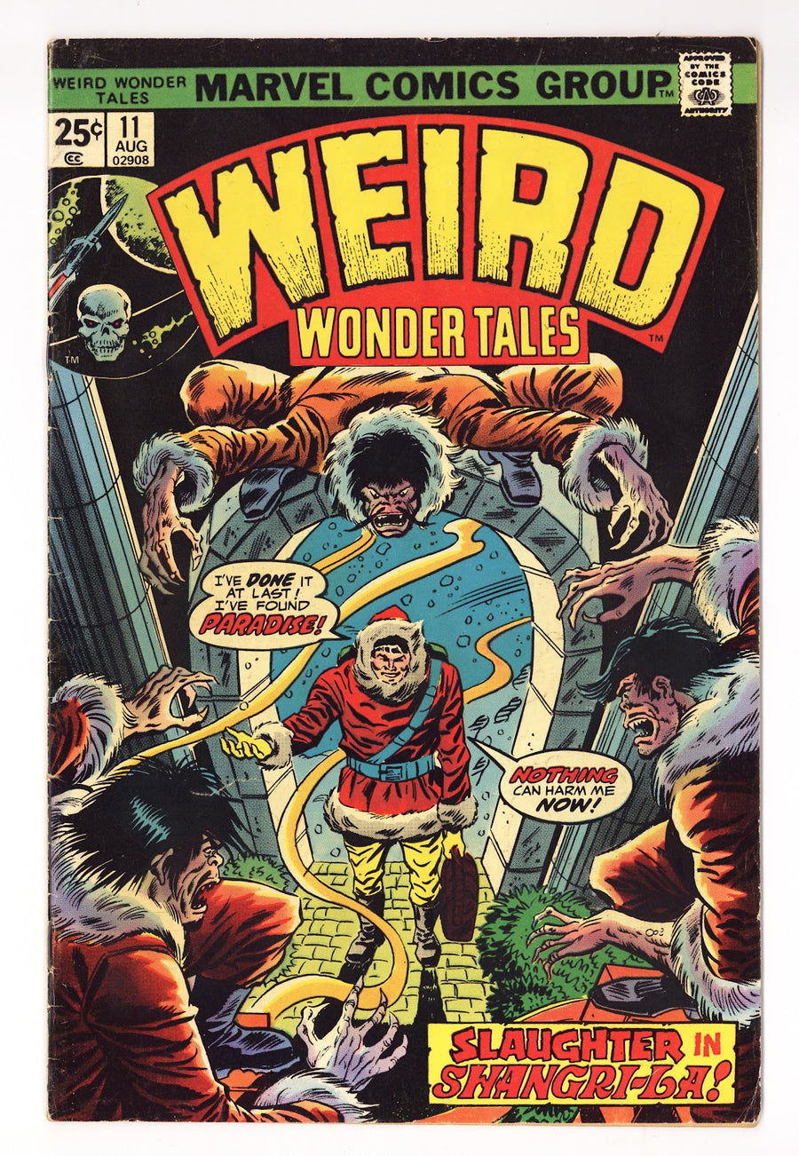 Weird Wonder Tales Vol 1 11  VG+ (4.5)   (1975)     