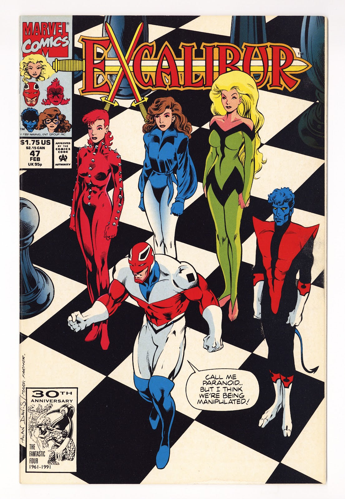 Excalibur Vol 1 47  Mid Grade   (1992)     