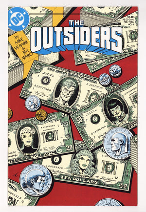 The Outsiders Vol 1 4  High Grade   (1986)