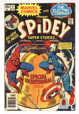 Spidey Super Stories Vol 1 17  GD/VG (3.0)   (1976)