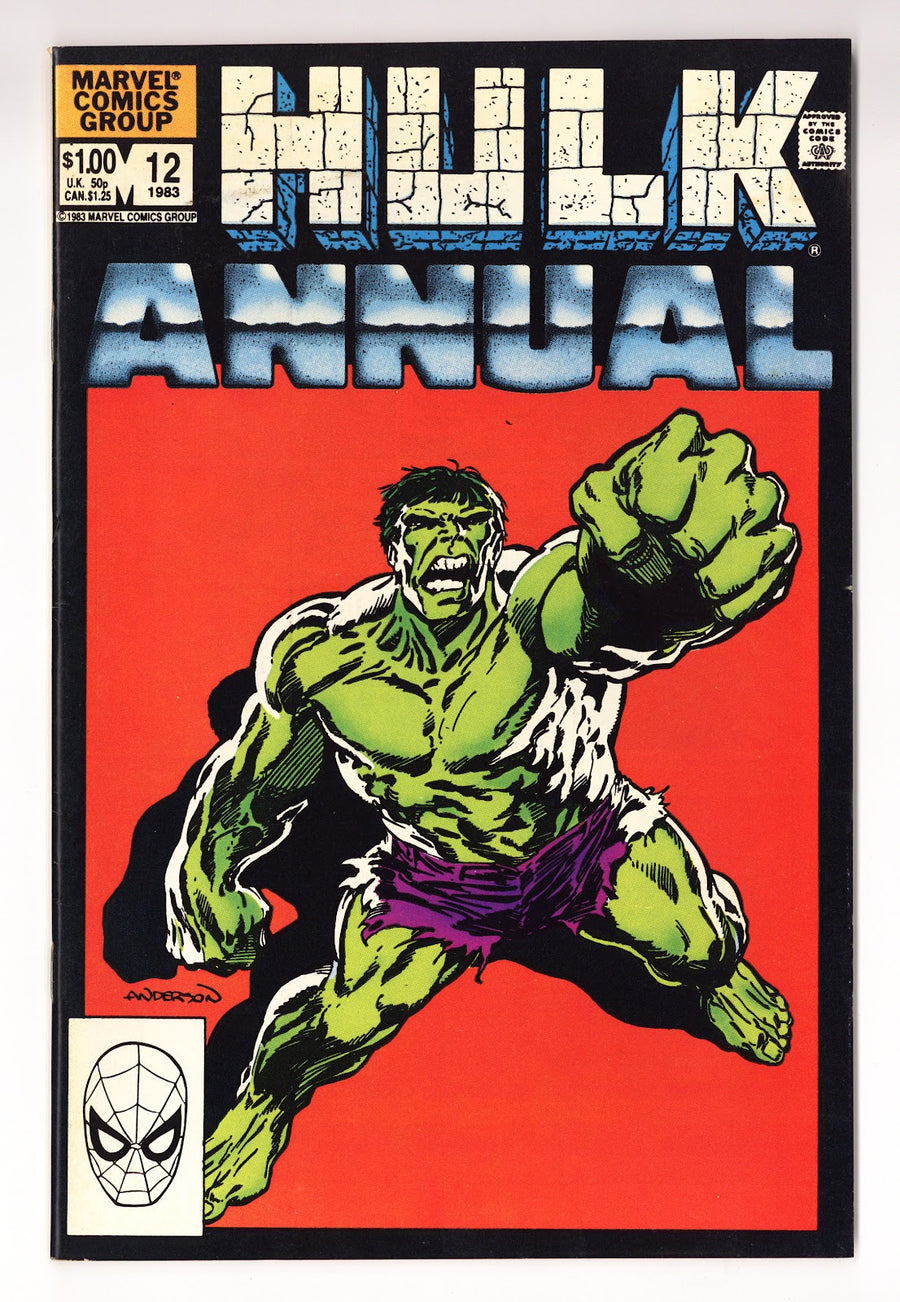 The Incredible Hulk Annual Vol 1 12  Mid Grade   (1983)     