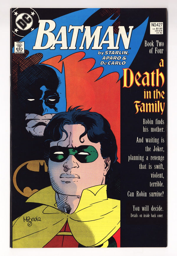 Batman Vol 1 427  VF+ (8.5)   (1988)