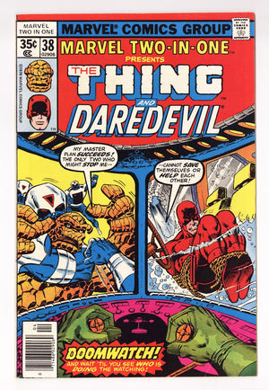Marvel Two-in-One Vol 1 38  Mid Grade   (1978)
