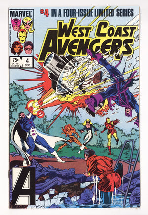 West Coast Avengers Vol 1 4 High Grade (1984) Direct