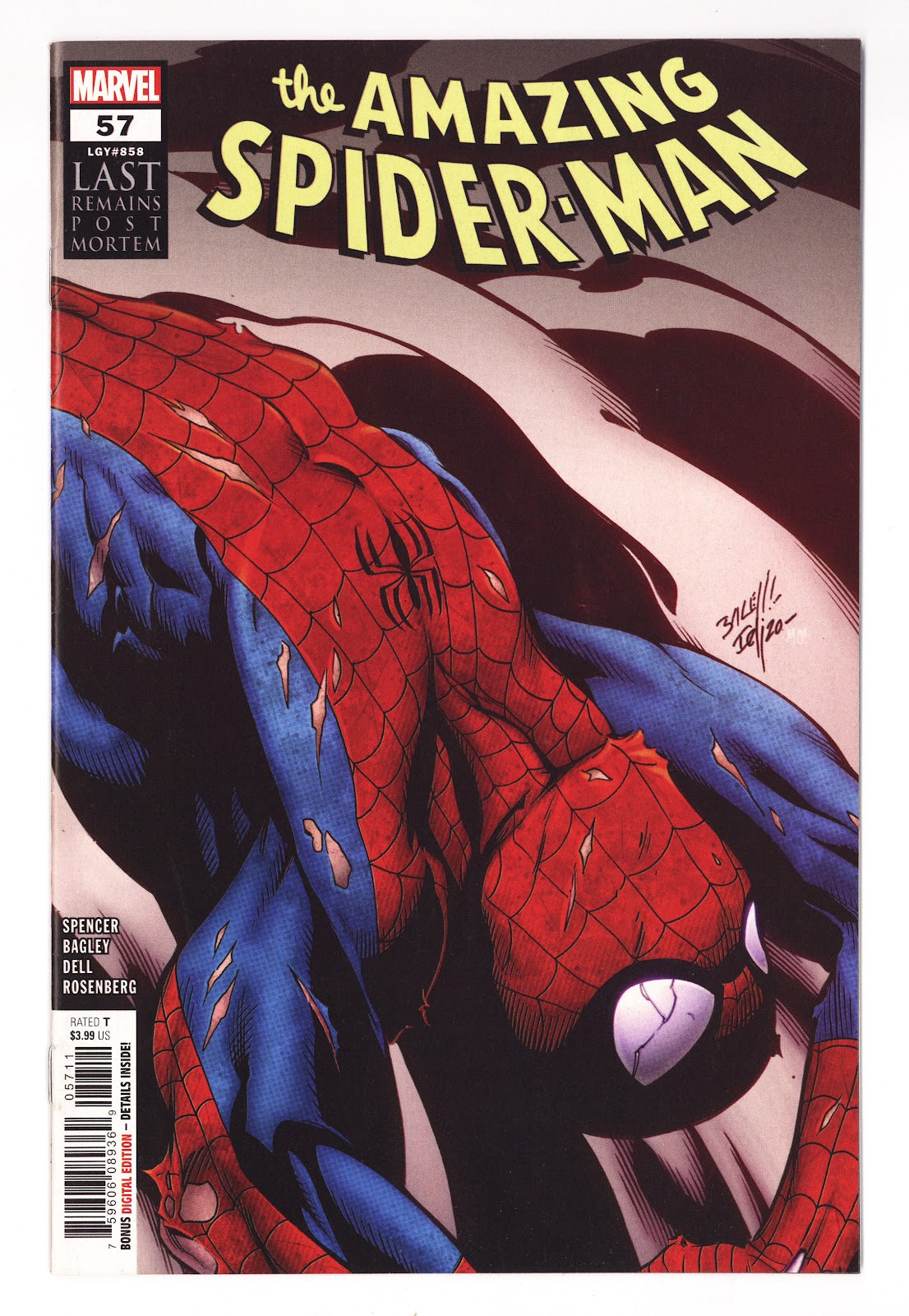 Amazing Spider-Man Vol 5 57 (858) High Grade (2021) 