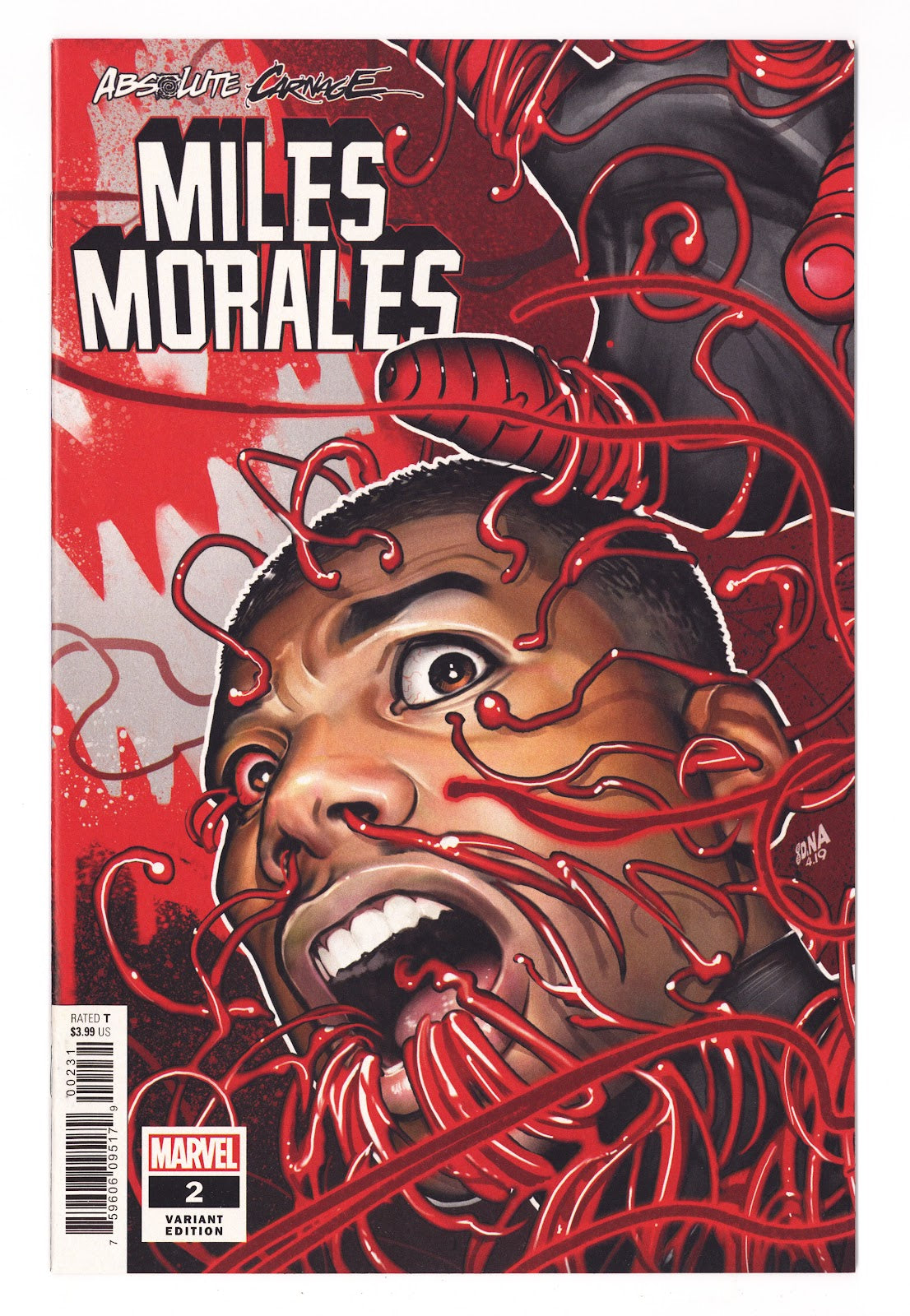 Absolute Carnage: Miles Morales 2 High Grade (2019) Nakayama Connecting Variant 