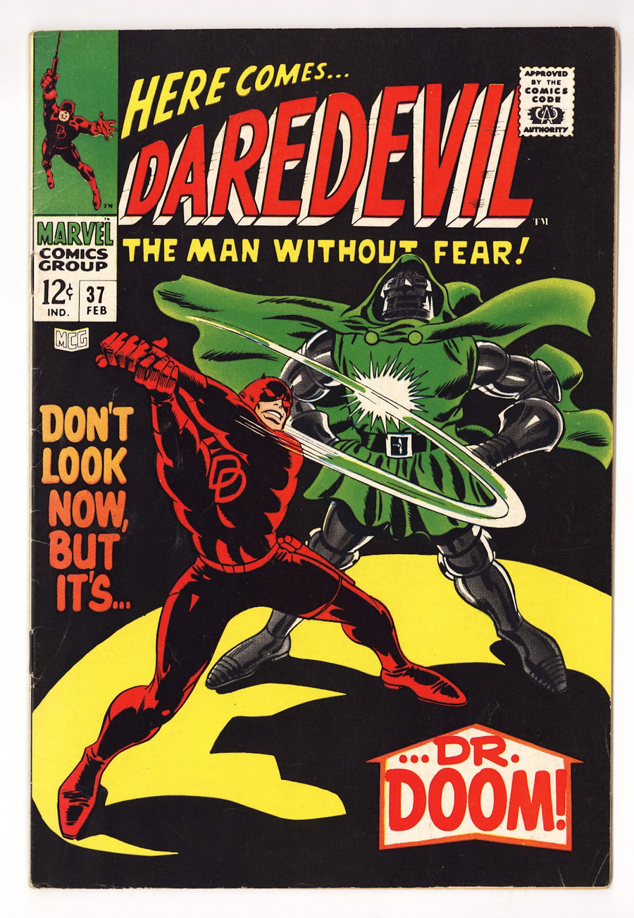 Daredevil Vol 1 37  FN+ (6.5)   (1968)