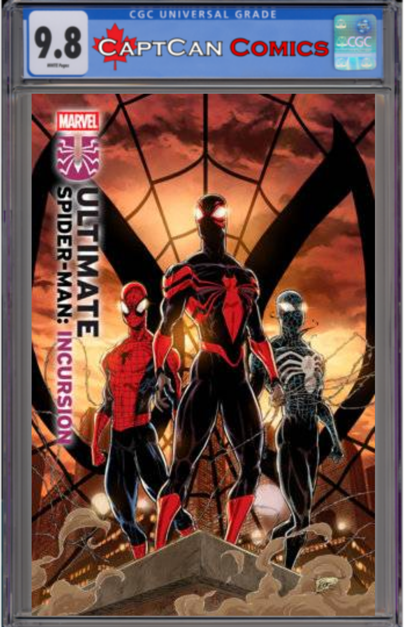 ULTIMATE SPIDER-MAN INCURSION #1 KAARE ANDREWS VAR