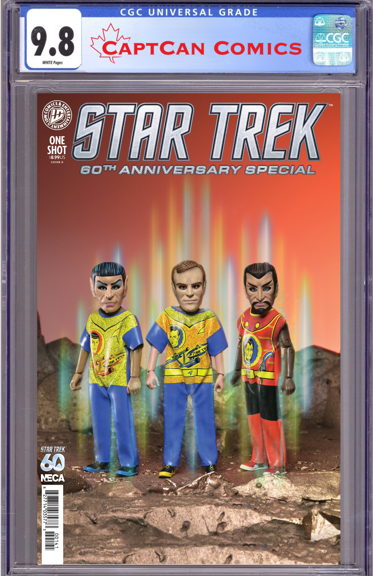 STAR TREK: 60TH ANNIVERSARY SPECIAL VARIANT D (NECA VARIANT)